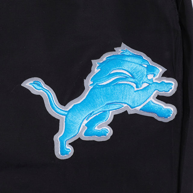 NFL DETROIT LIONS CLASSIC WIND SUIT MEN'S WOVEN PANT FDL4410694-BLK