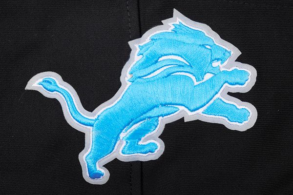 Detroit Lions Script Tail Rib FLC PO Hoodie