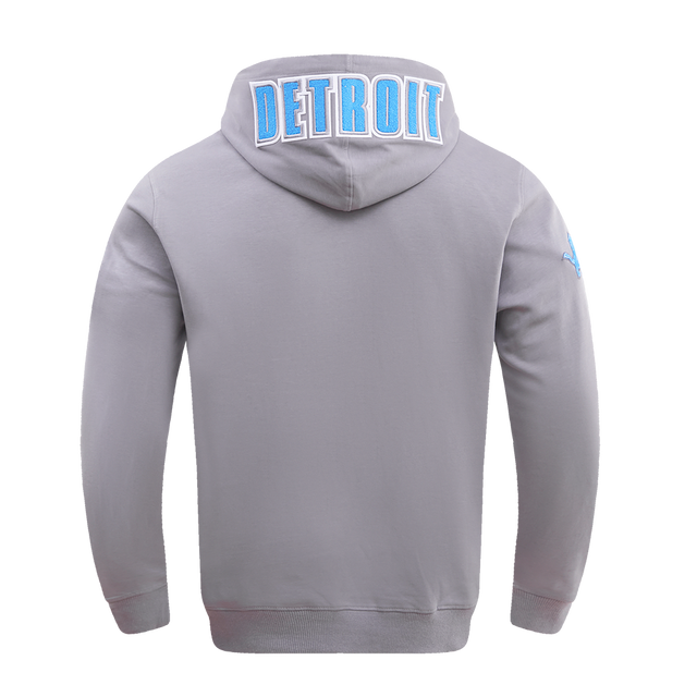 DETROIT LIONS CLASSIC CHENILLE DK PO HOODIE FDL5410272-GRY