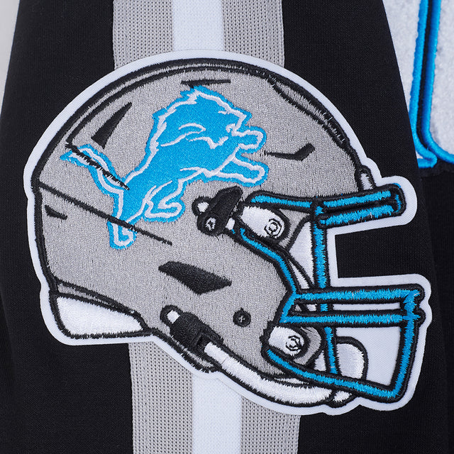 NFL DETROIT LIONS PRO GAME DAY MEN'S DBL KNIT JACKET FDL6411194-BSW