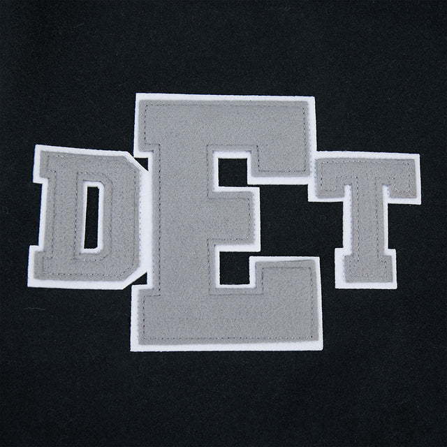 DETROIT LIONS LETTERMAN M RIB WOOL VARSITY JACKET FDL6411597-BLW