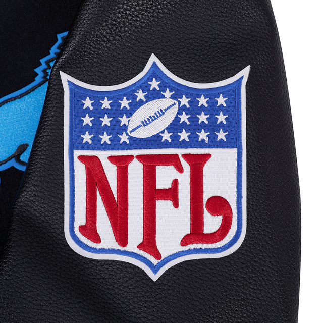 DETROIT LIONS FIRST TEAM M WOOL VARSITY JACKET FDL6411839-JBK