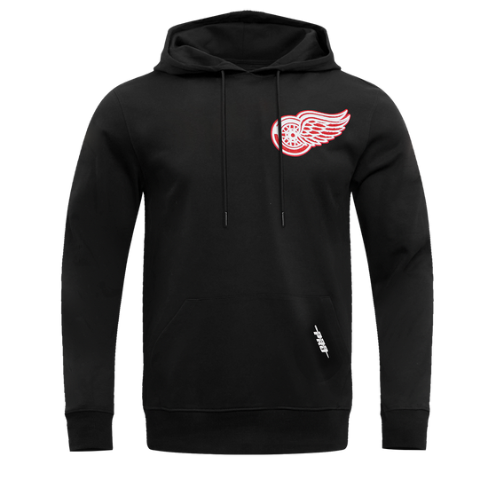 DETROIT RED WINGS CLASSIC CHENILLE DK PO HOODIE HDR561019-BLK