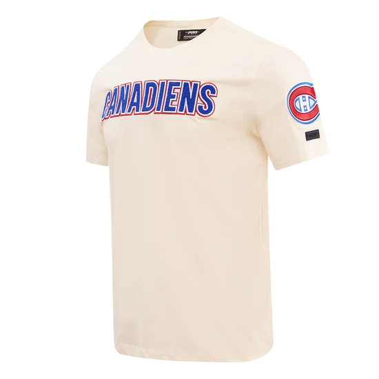 MONTREAL CANADIENS CLASSIC CHENILLE SJ TEE HMC160586-EGG