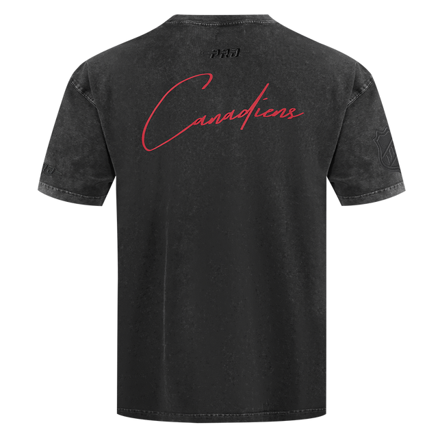 MONTREAL CANADIENS ECLIPSE M CJ DROP SHOULDER ENZYME WASH TEE HMC168280-WBK
