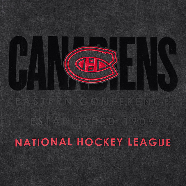 MONTREAL CANADIENS ECLIPSE M CJ DROP SHOULDER ENZYME WASH TEE HMC168280-WBK