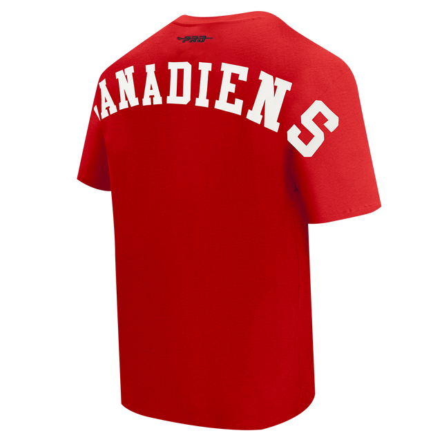 MONTREAL CANADIENS WINGSPAN M CJ DROP SHOULDER TEE HMC168411-RED