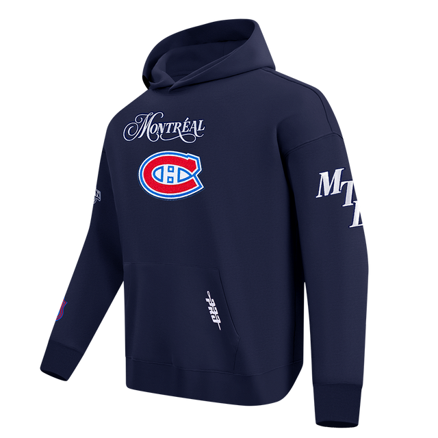 MONTREAL CANADIENS WINNERS CIRCLE M DROP SHOULDER FLC PO HOODIE HMC568287-MDN
