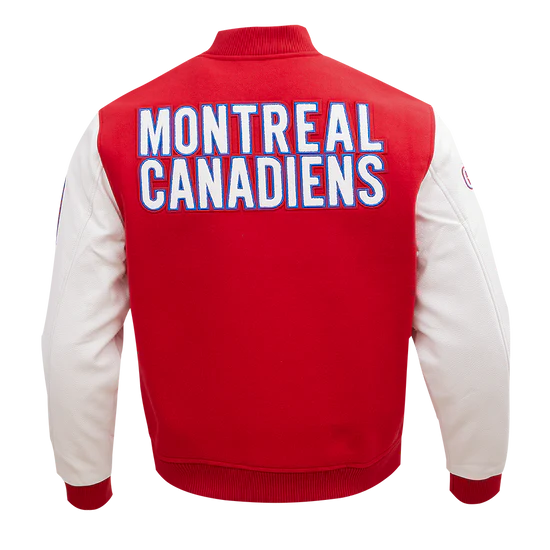 MONTREAL CANADIENS CLASSIC WOOL VARSITY JACKET HMC660875-RDW