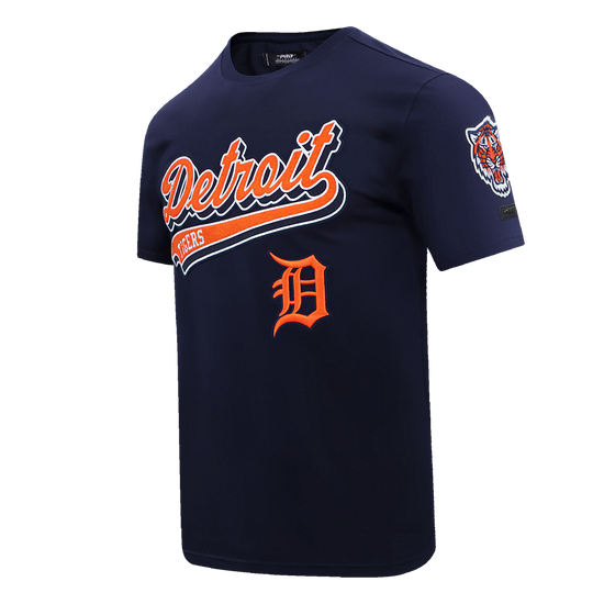 DETROIT TIGERS SCRIPT TAIL SJ TEE LDT1314423-MDN