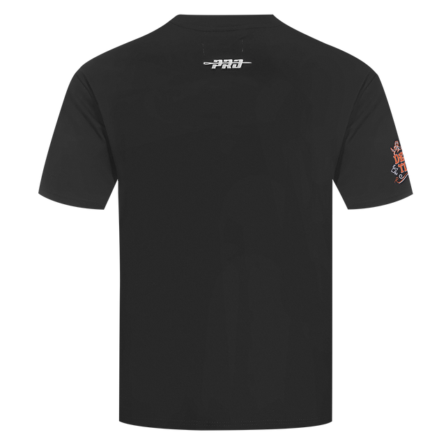 DETROIT TIGERS REBEL ATHLETICS STACKED LOGO M SJ TEE LDT1315205-BLK