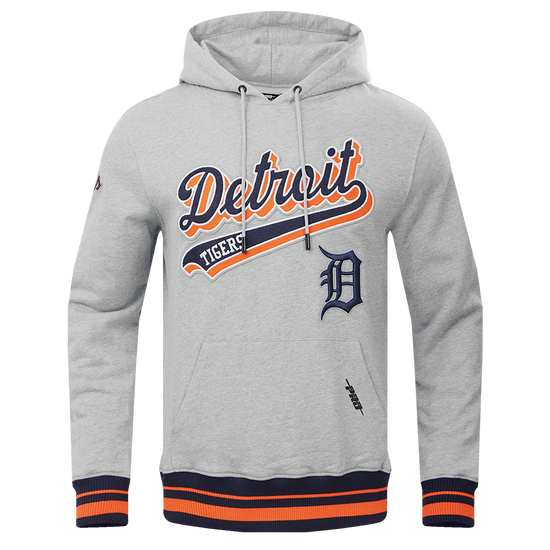 DETROIT TIGERS SCRIPT TAIL RIB FLC PO HOODIE LDT5314421-HMO