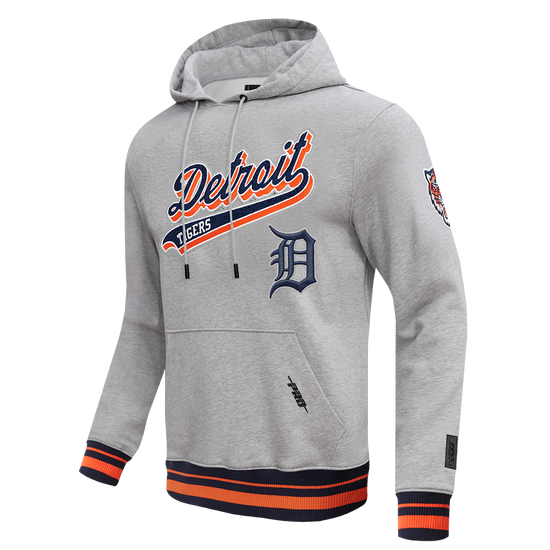 DETROIT TIGERS SCRIPT TAIL RIB FLC PO HOODIE LDT5314421-HMO