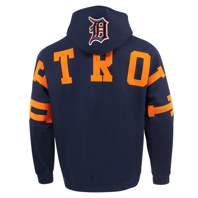 DETROIT TIGERS WINGSPAN M DROP SHOULDER FLC PO HOODIE LDT5314704-MDN