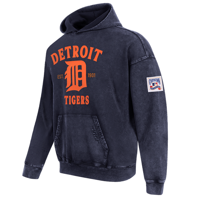 DETROIT TIGERS FIRST TEAM M ENZYME WASH DS FT PO HOODIE LDT5315947-WMD