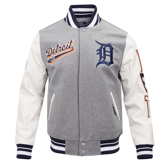 DETROIT TIGERS SCRIPT TAIL RIB WOOL VARSITY LDT6314425-HWM
