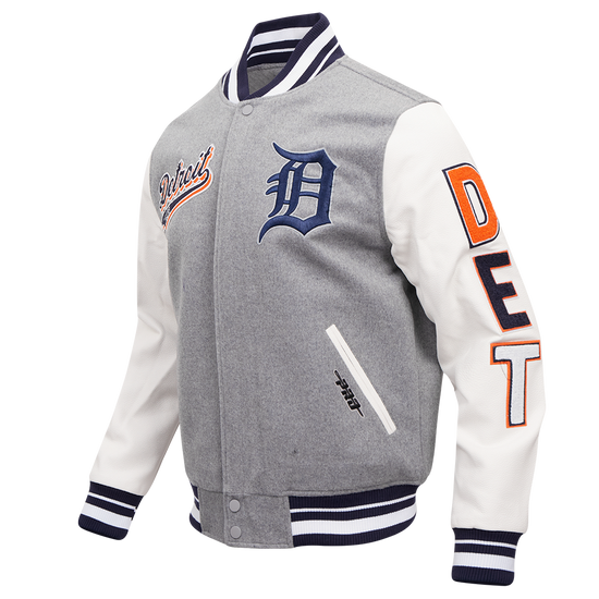 DETROIT TIGERS SCRIPT TAIL RIB WOOL VARSITY LDT6314425-HWM