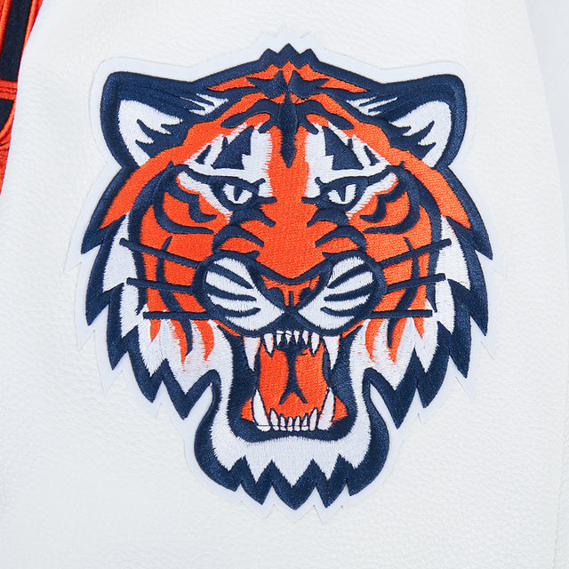 DETROIT TIGERS LETTERMAN M RIB WOOL VARSITY JACKET LDT6315760-MNW