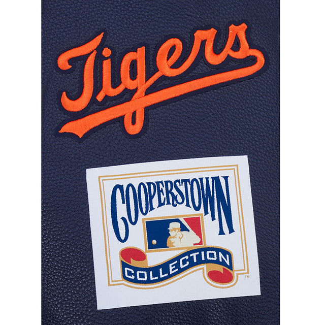 DETROIT TIGERS RETRO CLASSICS M RIB WOOL VARSITY JACKET LDT6315968-EMN