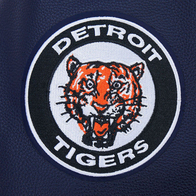 DETROIT TIGERS RETRO CLASSICS M RIB WOOL VARSITY JACKET LDT6315968-EMN