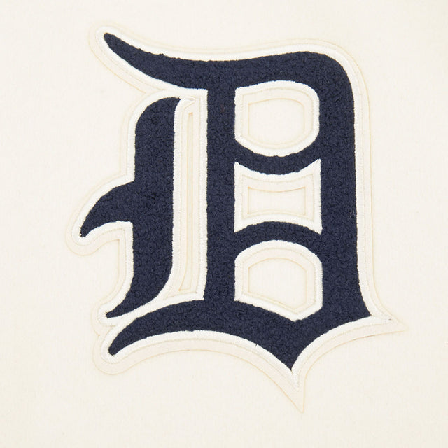 DETROIT TIGERS RETRO CLASSICS M RIB WOOL VARSITY JACKET LDT6315968-EMN