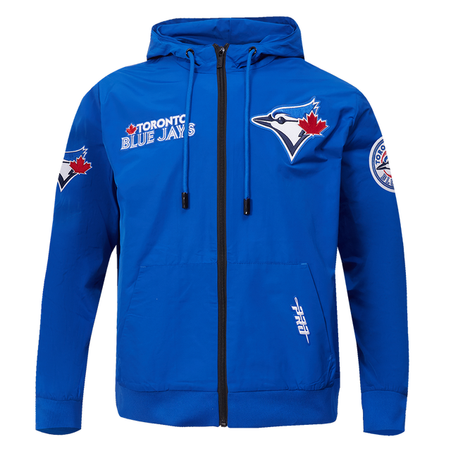 TORONTO BLUE JAYS CLASSIC WIND SUIT M WOVEN FZ PO HOODIE LTJ5314567-RYB