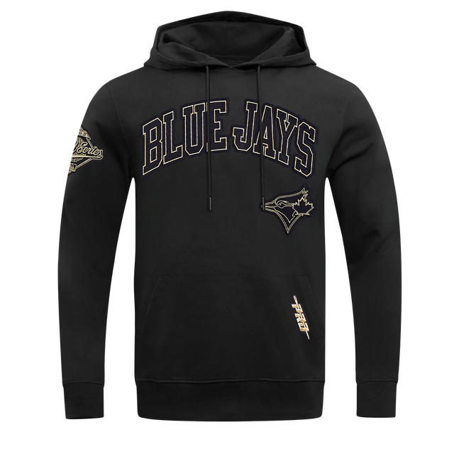 TORONTO BLUE JAYS BLACK & GOLD M DK PO HOODIE LTJ5315398-BLK