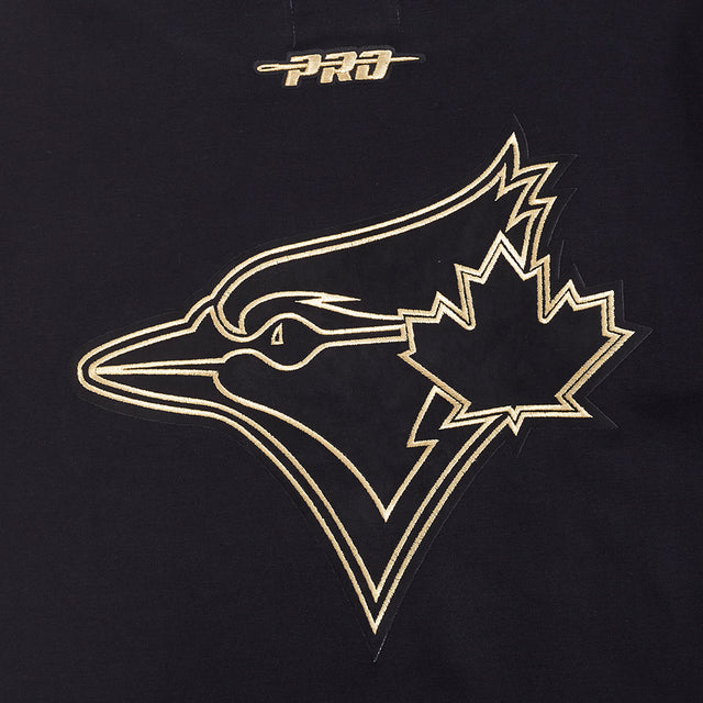 TORONTO BLUE JAYS BLACK & GOLD M DK PO HOODIE LTJ5315398-BLK