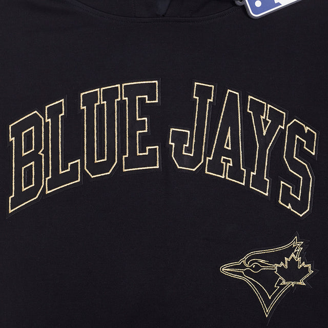 TORONTO BLUE JAYS BLACK & GOLD M DK PO HOODIE LTJ5315398-BLK