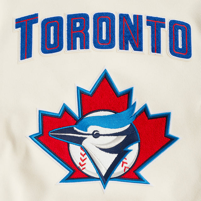TORONTO BLUE JAYS RETRO CLASSICS RIB WOOL VARSITY JACKET LTJ6314382-EUN