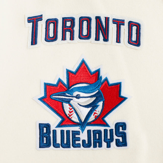 TORONTO BLUE JAYS RETRO CLASSICS RIB WOOL VARSITY JACKET LTJ6314382-EUN
