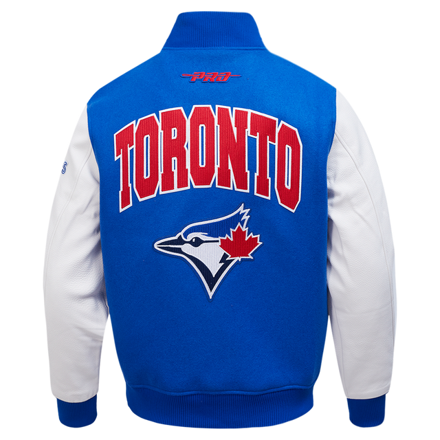 TORONTO BLUE JAYS CITY ARCH M WOOL VARSITY JACKET LTJ6315309-RWH