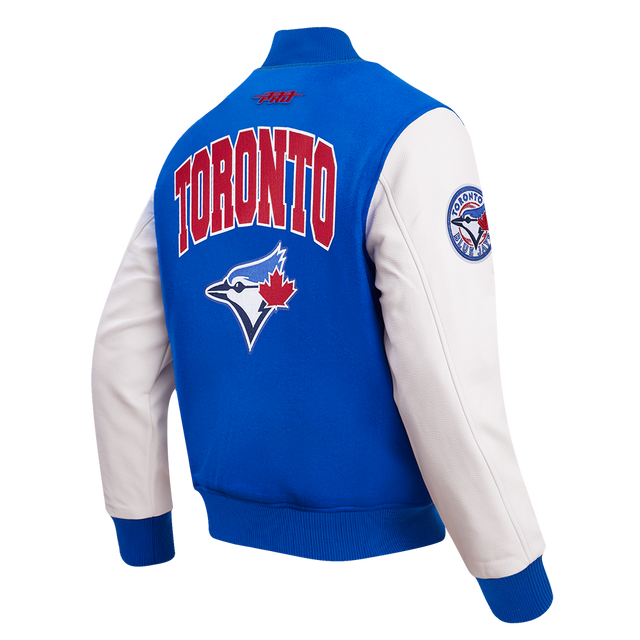TORONTO BLUE JAYS CITY ARCH M WOOL VARSITY JACKET LTJ6315309-RWH
