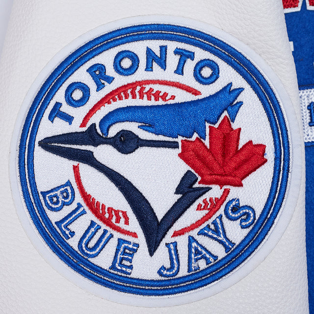 TORONTO BLUE JAYS CITY ARCH M WOOL VARSITY JACKET LTJ6315309-RWH