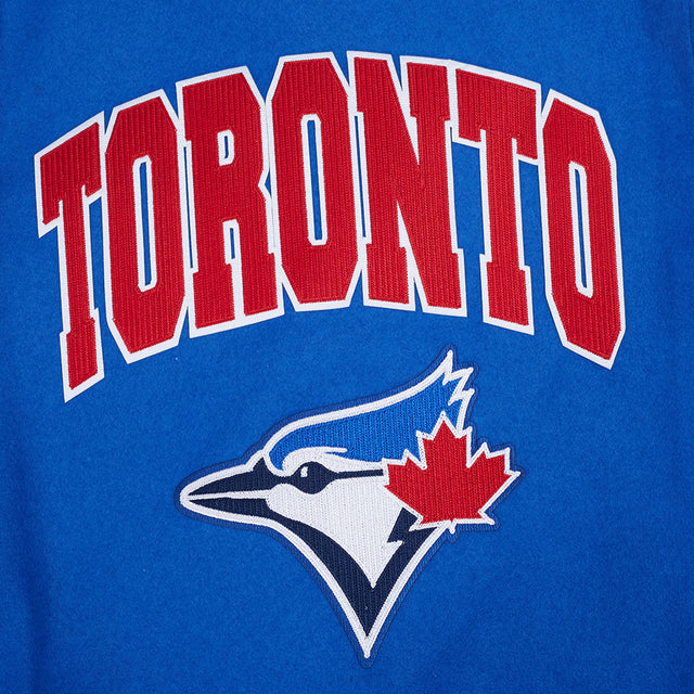 TORONTO BLUE JAYS CITY ARCH M WOOL VARSITY JACKET LTJ6315309-RWH