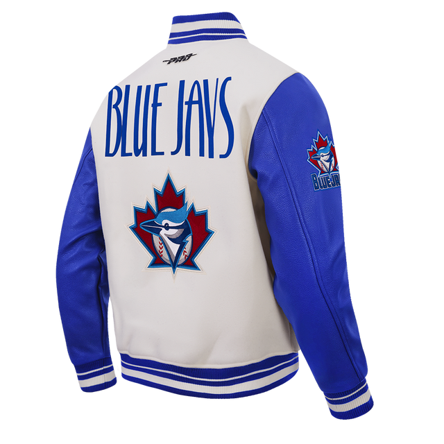 TORONTO BLUE JAYS ORIGINAL PLAYERS M RIB WOOL VARSITY JACKET LTJ6315609-ERB