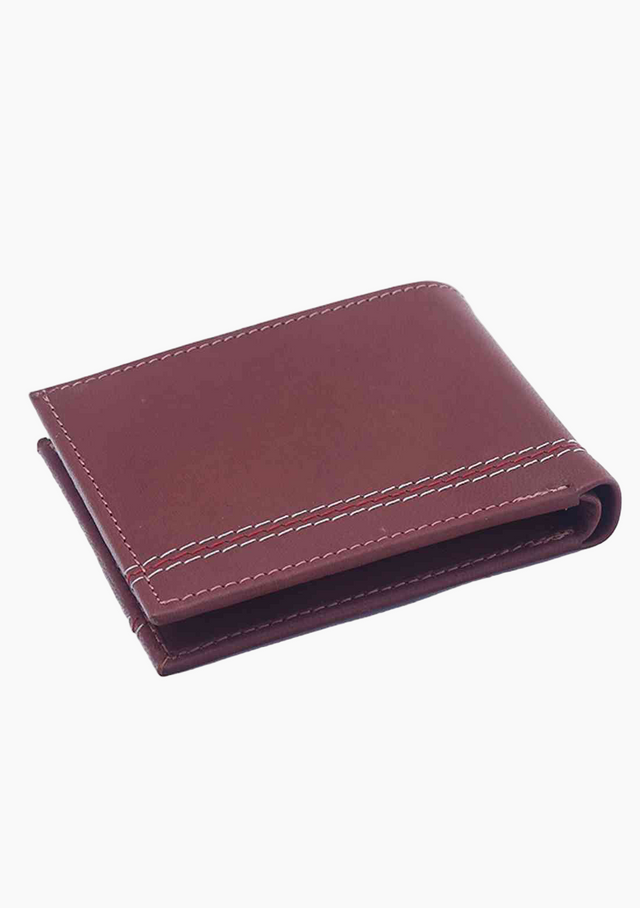 OHM Triple Lined Leather Wallet