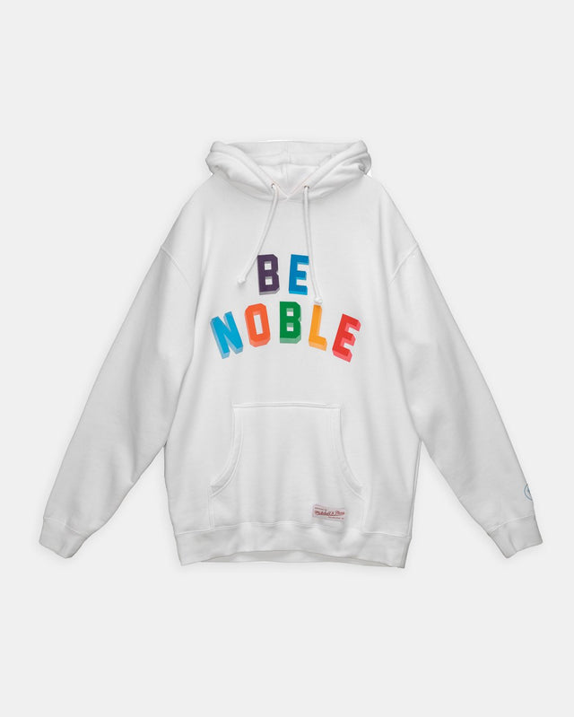 M&N BE NOBLE HOODIE BMPHLD21015-CLBWHIT