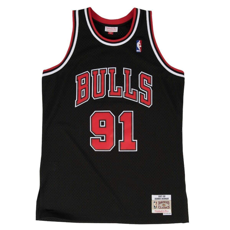 Mitchell & Ness NBA Dennis Rodman  Chicago Bulls 1997-98 Swingman Jersey  SMJYCBUKDRO97
