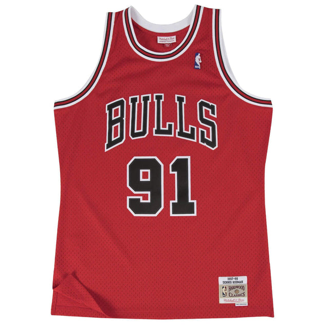 NBA BULLS DRodman #91 SMJYCBURDRO97